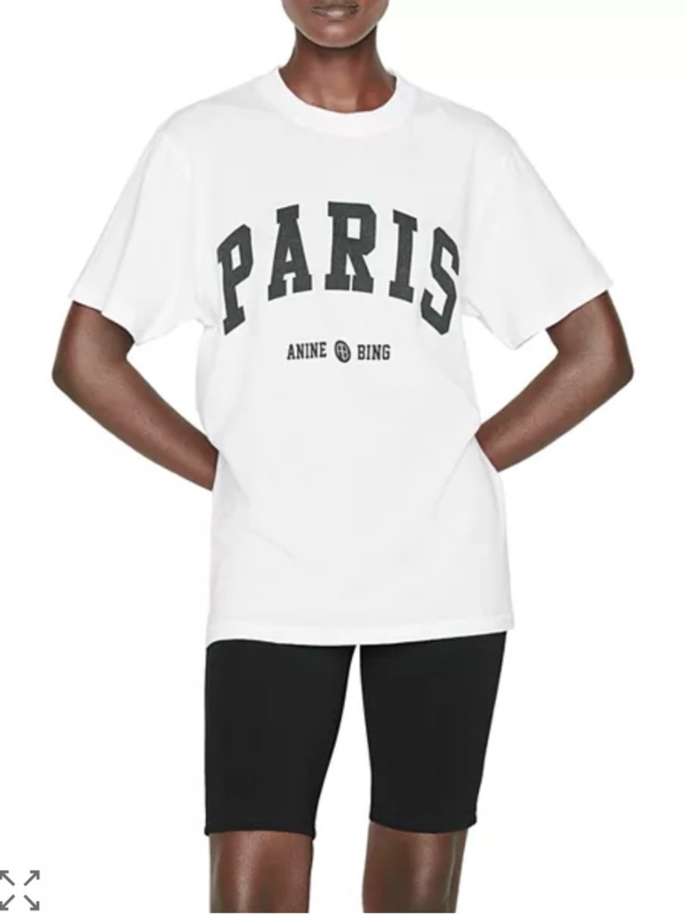 Anine Bing- Lily University Paris Tee